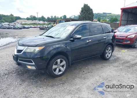 2011 Acura Mdx из США, поврежденный, VIN 2HNYD2H29BH543915